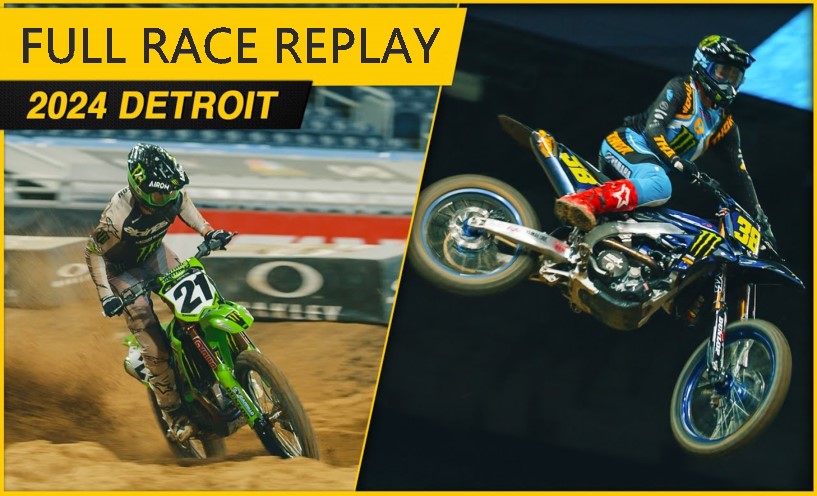 Detroit Supercross 2025 Full Race